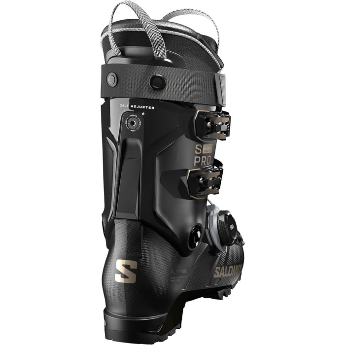 Salomon S/Pro Delta BOA 100 Ski Boots 2027 Black/Black/Titanium Metallic