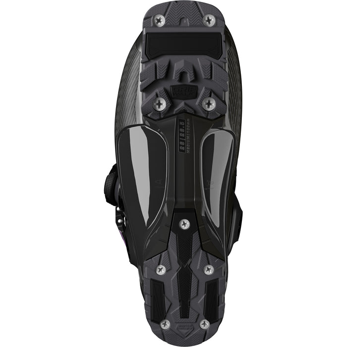 Salomon S/Pro Supra BOA 100 Ski Boots 2026 Black / Dark Grey Metallic /Burgundy Metallic