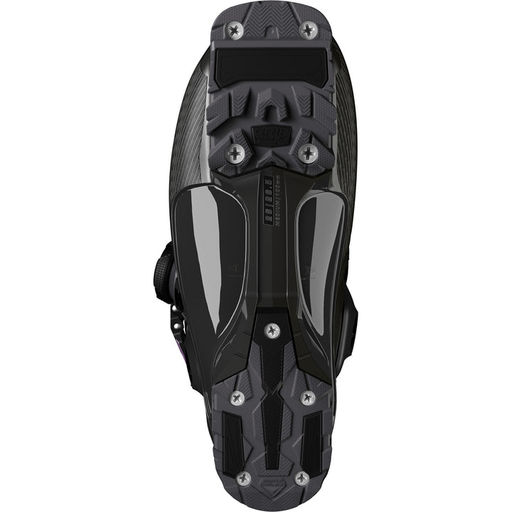 Salomon S/Pro Supra BOA 100 Ski Boots 2026 Black / Dark Grey Metallic /Burgundy Metallic