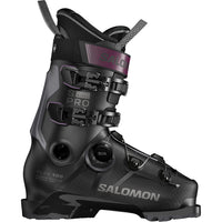 Salomon S/Pro Supra BOA 100 Ski Boots 2026 Black / Dark Grey Metallic /Burgundy Metallic::Black / Dark Grey Metallic /Burgundy Metallic