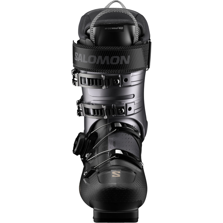 Salomon S/Pro Supra BOA 120 Ski Boots 2026 Black/Hematite Metallic/Titanium Metallic