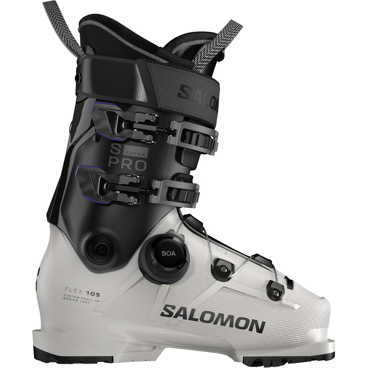 Salomon S/Pro Supra BOA 105 W Ski Boots - Women's 2026 Gray Aurora/Black/Black
