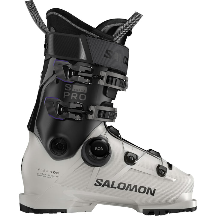 Salomon S/Pro Supra BOA 105 W Ski Boots - Women's 2026 Gray Aurora/Black/Black