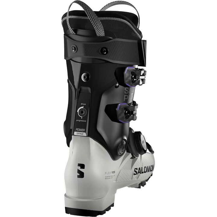 Salomon S/Pro Supra BOA 105 W Ski Boots - Women's 2026 Gray Aurora/Black/Black