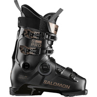 Salomon S/Pro Delta BOA 95 W Ski Boots - Women's 2027 Black/Black/Pink Gold Metallic::Black/Black/Pink Gold Metallic