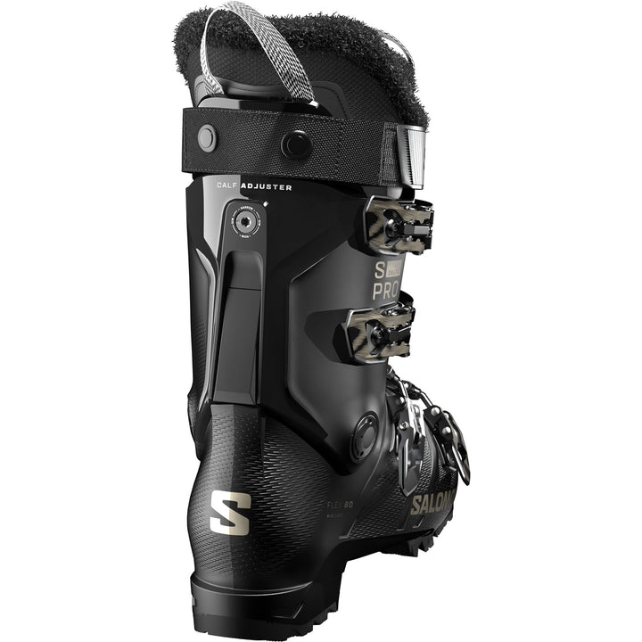 Salomon S/Pro Delta 80 GW Ski Boots - Women's 2026 Black / Black / Light Bronze Metallic