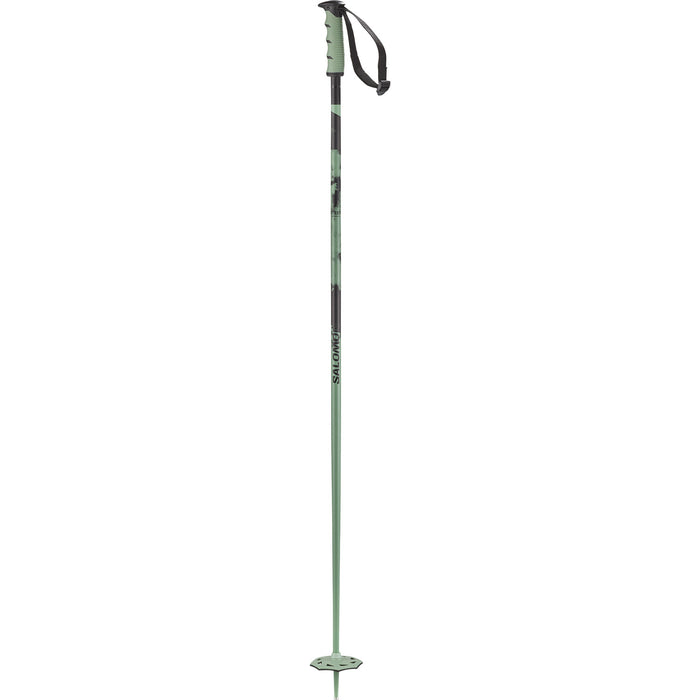 Salomon Steep Ski Poles 2027 Iceberg Green / Black
