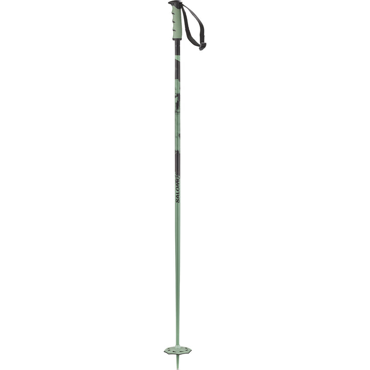 Salomon Steep Ski Poles 2027 Iceberg Green / Black