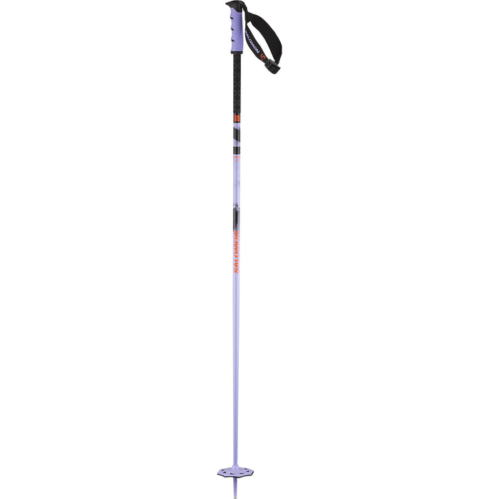 Salomon Steep Pro S3 Ski Poles 2027 Violet Tulip / Black