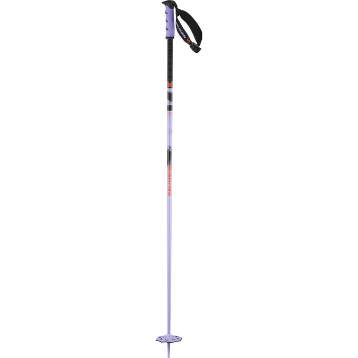 Salomon Steep Pro S3 Ski Poles 2027 Violet Tulip / Black