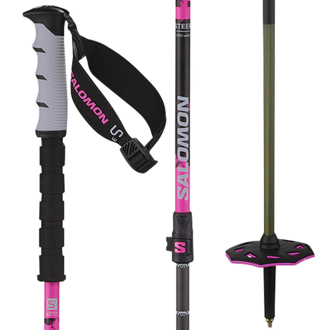 salomon equipe 60 carbon ski pole Salomon Steep Pro Vario S3 Ski Poles