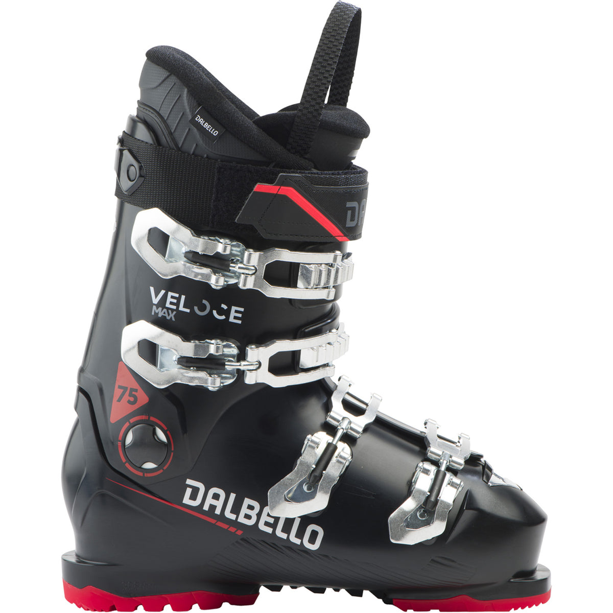 Dalbello Veloce Max 75 Ski Boots 2026 Black/Black