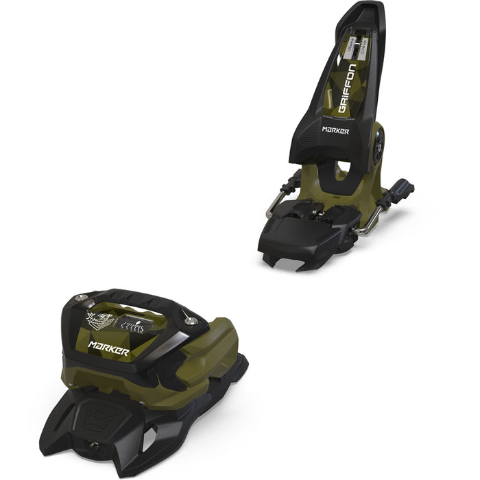 Marker Griffon 13 ID Ski Bindings Black/Olive Green
