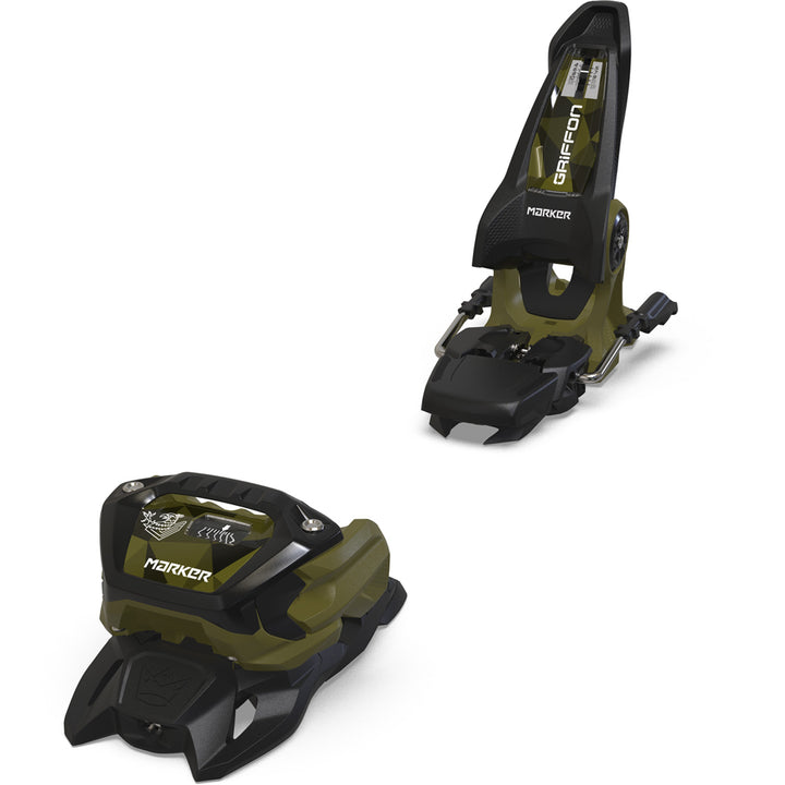 Marker Griffon 13 ID Ski Bindings Black/Olive Green