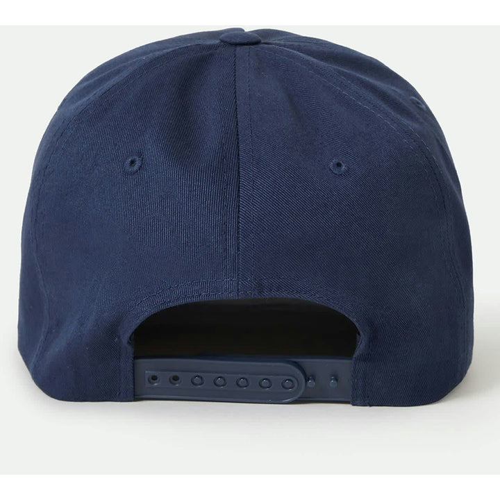 Brixton Soar HP Snapback Hat Washed Navy