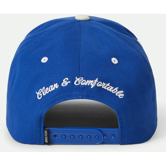 Brixton Motel Netplus Snapback - Women's Electric Blue/Off White