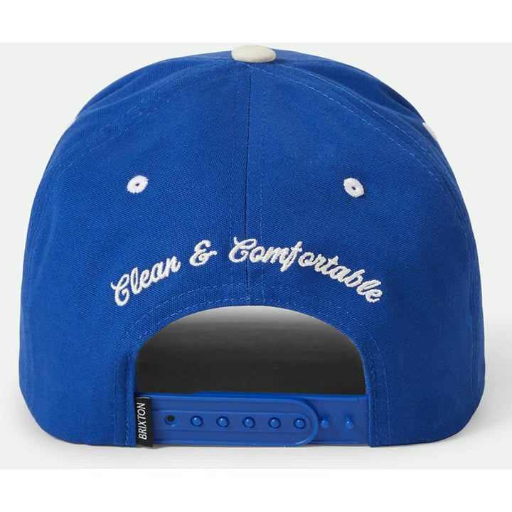 Brixton Motel Netplus Snapback - Women's Electric Blue/Off White