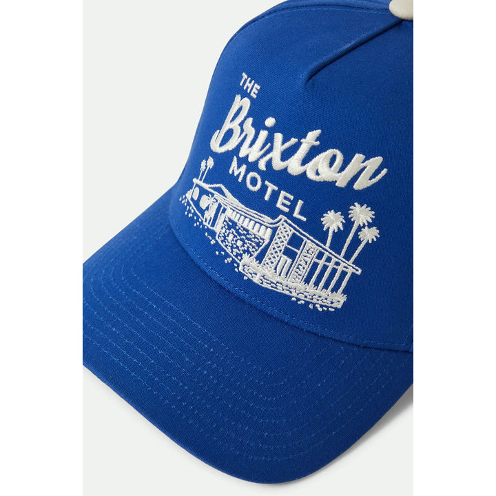 Brixton Motel Netplus Snapback - Women's Electric Blue/Off White