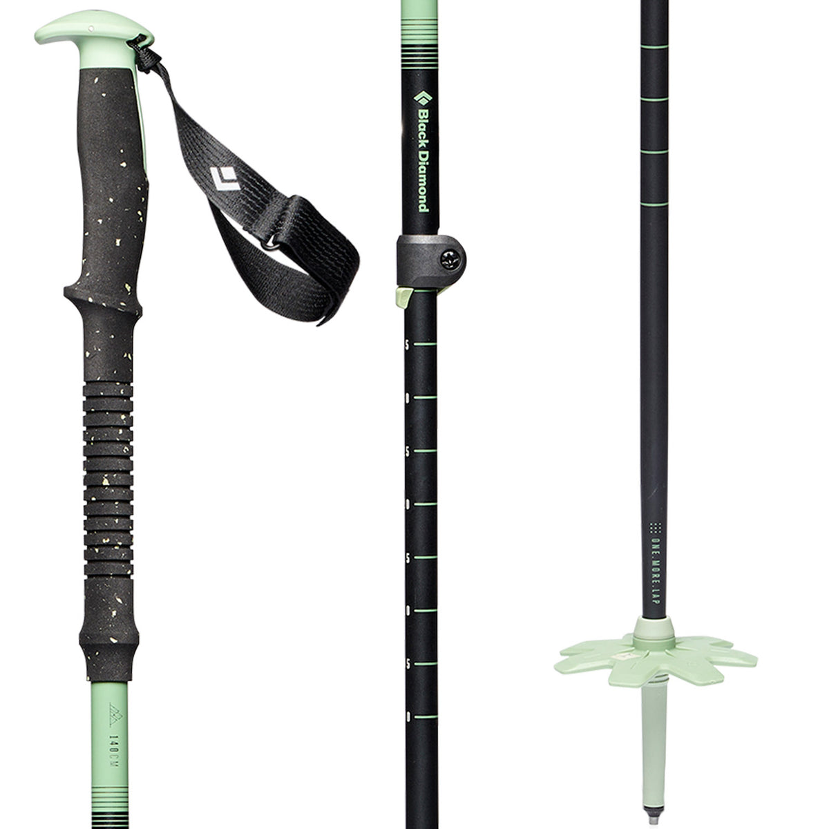 Black Diamond Expedition 3 Ski Poles 2026 Desert Sage