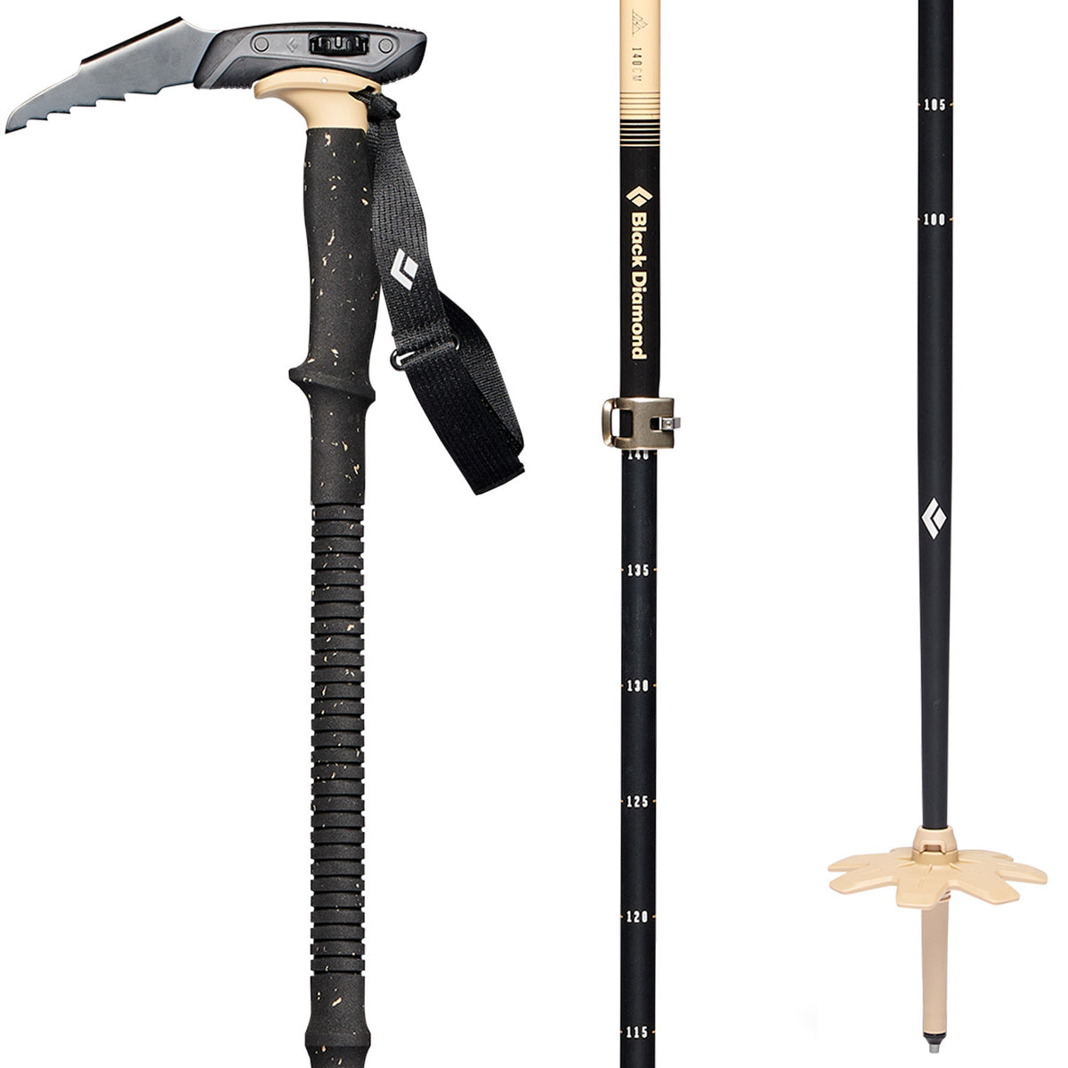 Black Diamond Expedition Pro Whippet Ski Pole 2026 Khaki