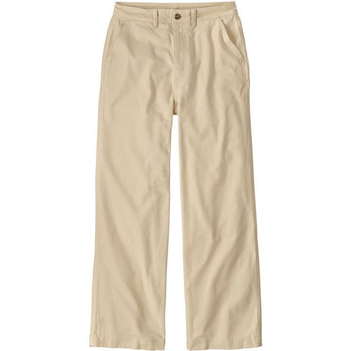 Patagonia Point Reyes Canvas Wide Leg Pants - Women's Undyed Natural