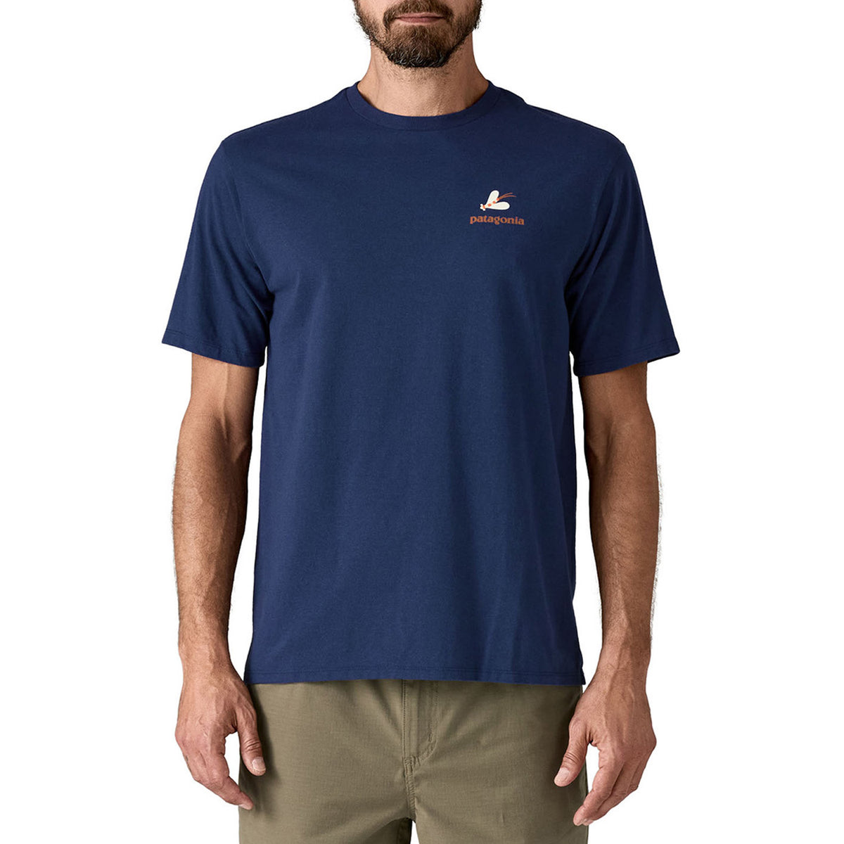 Patagonia Take a Stand Responsibili T-Shirt - Men's Pine Stream: Clement Blue