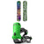 Bataleon Fun.Kink Snowboard + Chaos Heelwrap Snowboard Bindings 2025