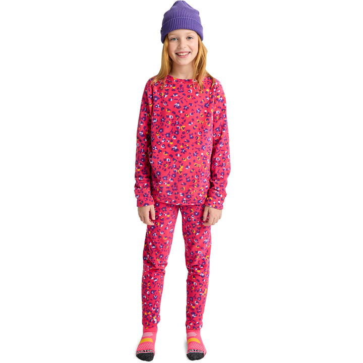 Burton Heavyweight Fleece Base Layer Set - Kids' Wildcat Floral