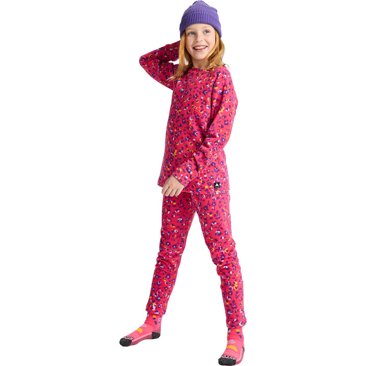 Burton Heavyweight Fleece Base Layer Set - Kids' Wildcat Floral