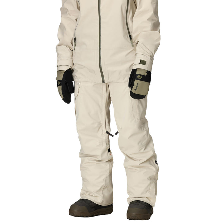 686 SMARTY 3-in-1 Cargo Pants Limestone