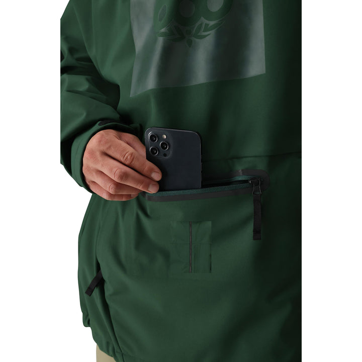 686 Waterproof Hoodie - Men's Moss Green