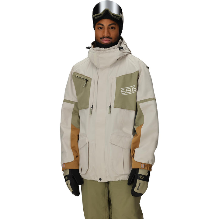 686 2001 Transfer Jacket - Men's Limestone Colorblock