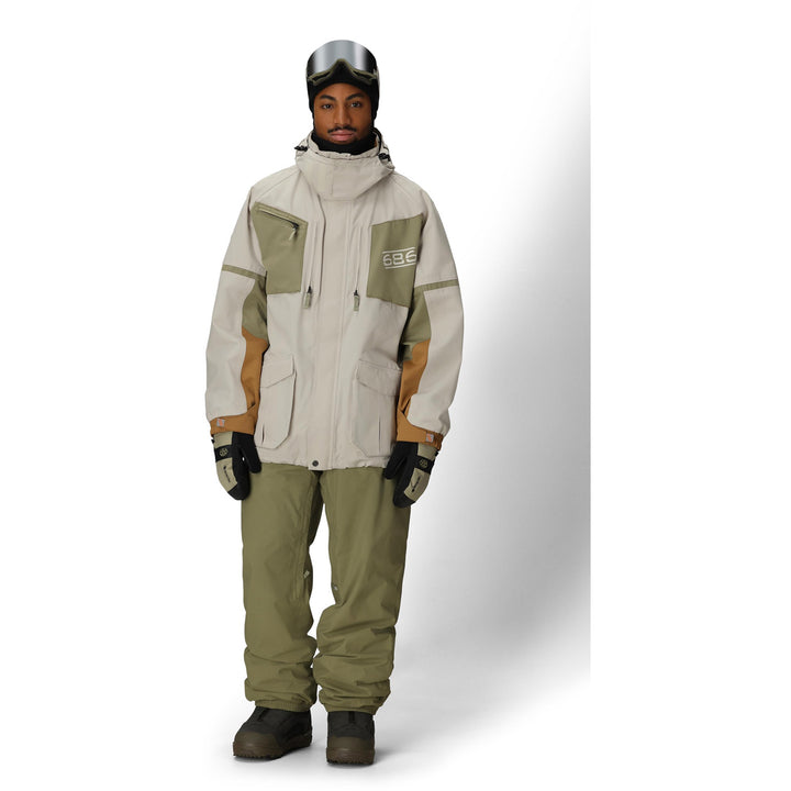 686 2001 Transfer Jacket - Men's Limestone Colorblock