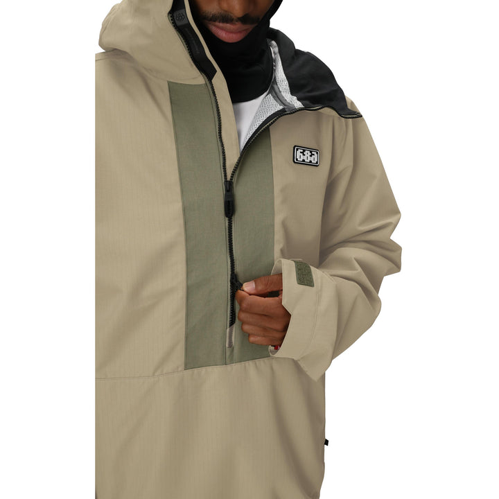 686 Ghost 2.5L Anorak - Men's Sage Ripstop