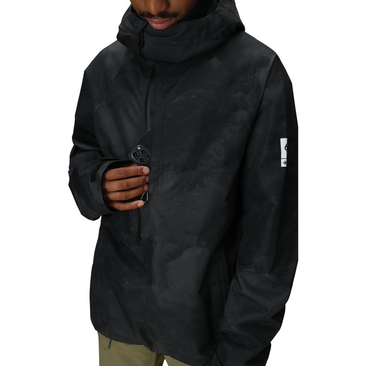 686 GORE-TEX Fragment Shell Anorak - Men's Black Hemisphere