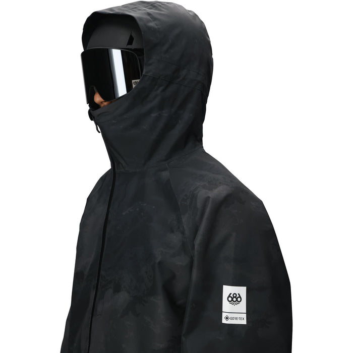 686 GORE-TEX Fragment Shell Anorak - Men's Black Hemisphere