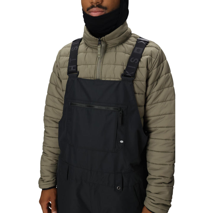 686 20K Hot Lap Shell Bibs - Men's Black