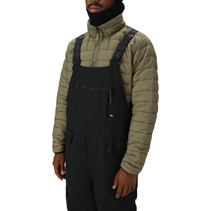 686 Hot Lap Insulated Bibs - Men's Black
