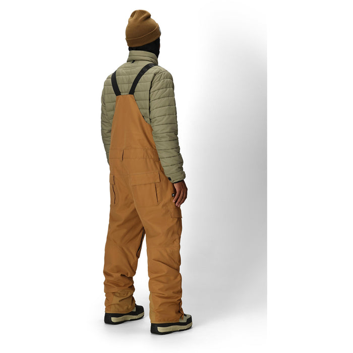 686 Hot Lap Insulated Bibs - Men's Caramel Ripstop