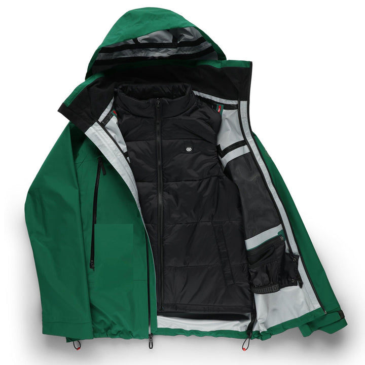 686 SMARTY 3-in-1 Rodeo 3L Jacket - Men's Emerald Green