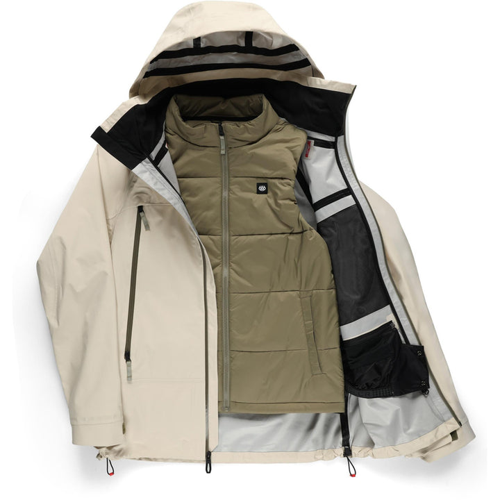 686 SMARTY 3-in-1 Rodeo 3L Jacket - Men's Limestone