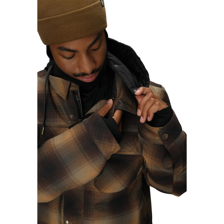 686 Woodland Insulated Jacket - Men's Caramel Plaid