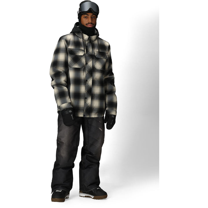 686 Woodland Insulated Jacket - Men's Limestone Plaid