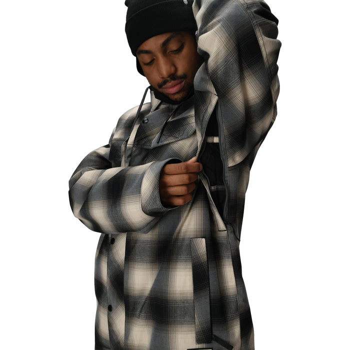 686 Woodland Insulated Jacket - Men's Limestone Plaid