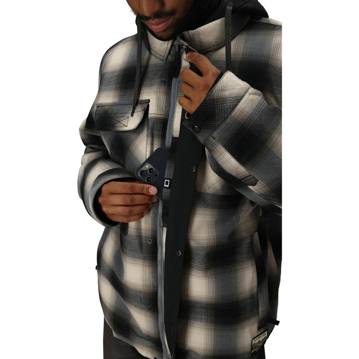 686 Woodland Insulated Jacket - Men's Limestone Plaid