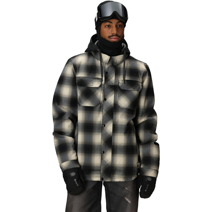 686 Woodland Insulated Jacket - Men's Limestone Plaid