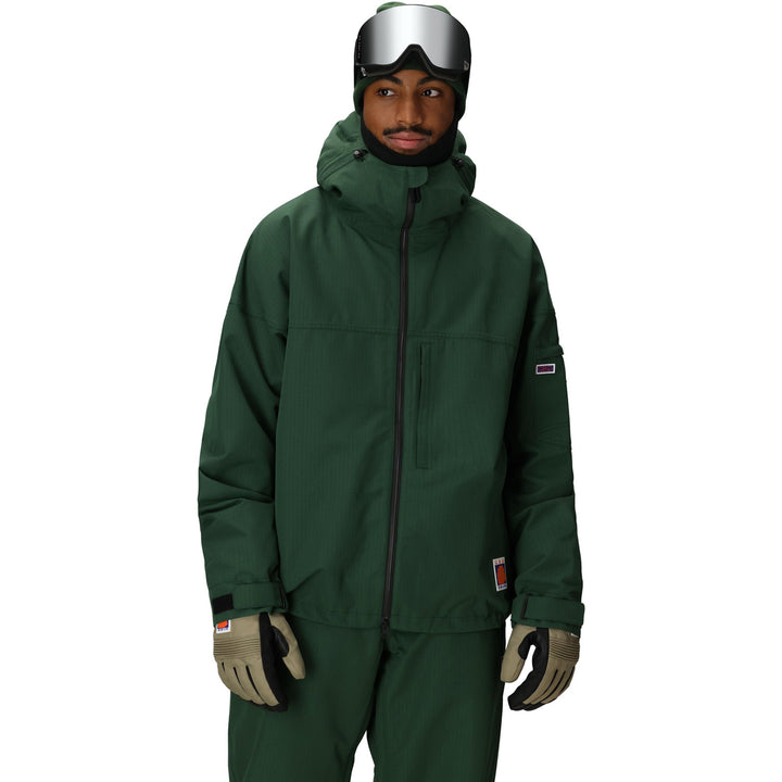 686 Dojo Shell Jacket - Men's Moss Green Ripstop