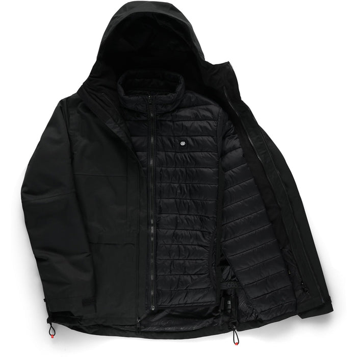 686 SMARTY 3-in-1 Form Jacket - Men's Black