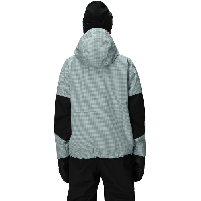 686 Outline Shell Anorak - Women's Dusty Marine Grid
