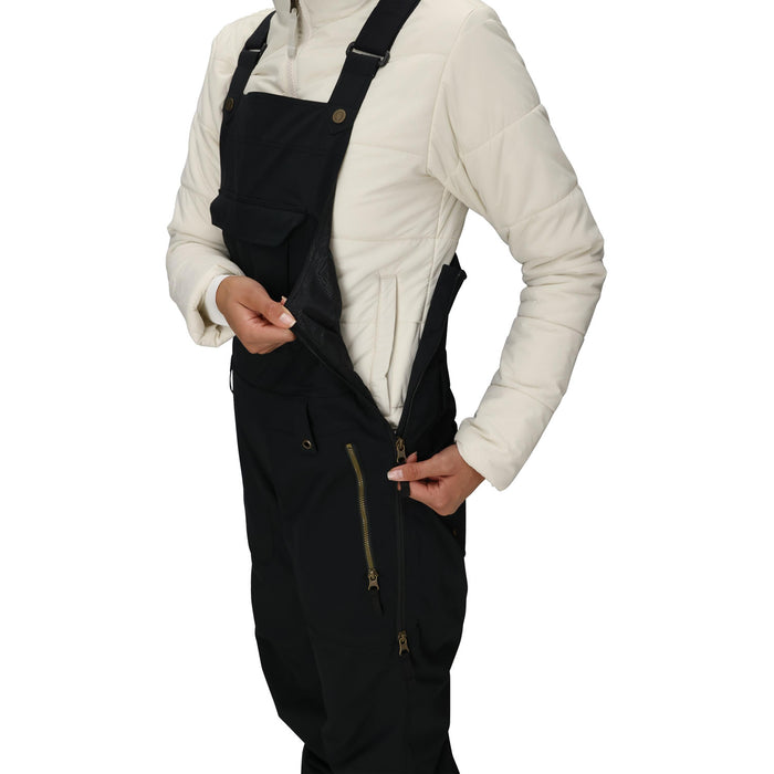 686 Black Magic Insulated Bibs - Women's Black